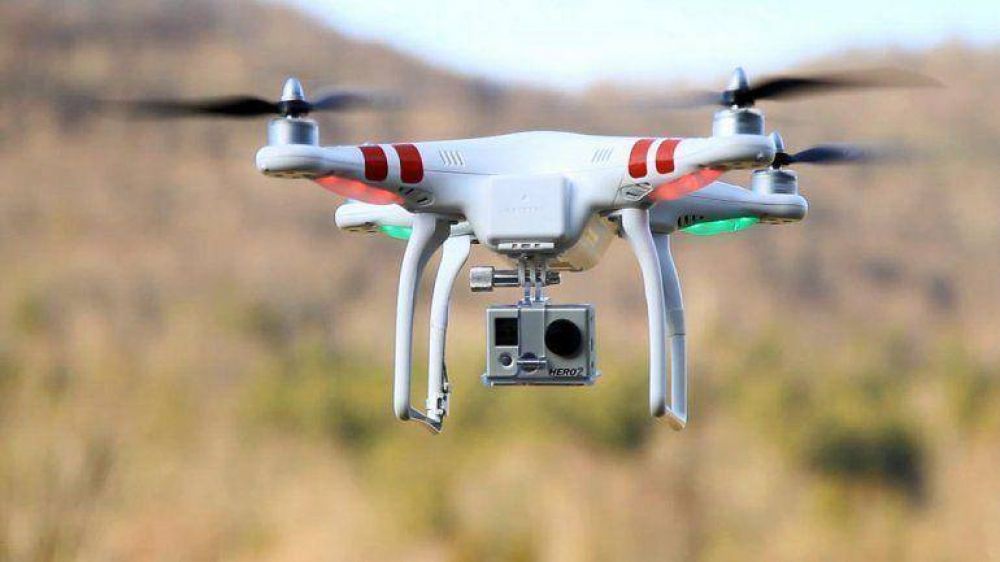 Un dron monitorear el Riachuelo