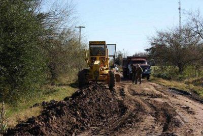La Municipalidad de Monte Realiza Mantenimiento, mejoras y arreglo de la Red Vial
