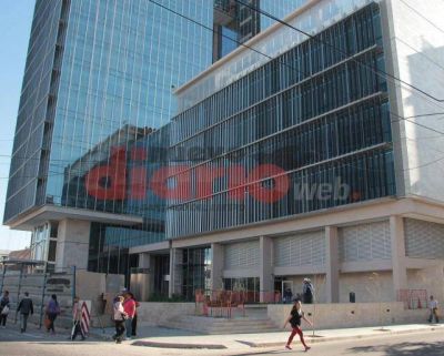 Los edificios quedaron a la vista de los santiague�os