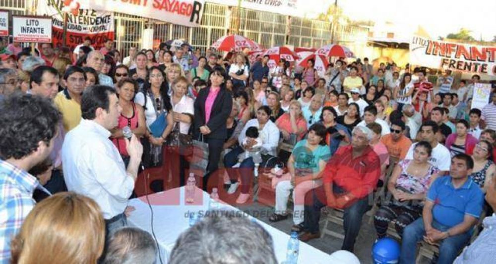 Gerardo Zamora llam� a participar en las urnas para seguir creciendo