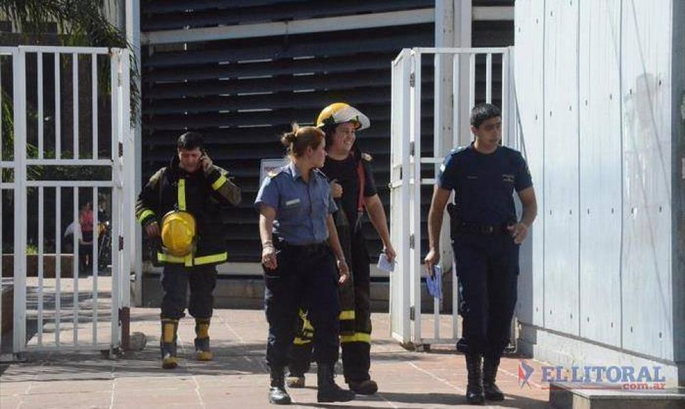 P�nico y corridas por un principio de incendio en el edificio del Poder Judicial