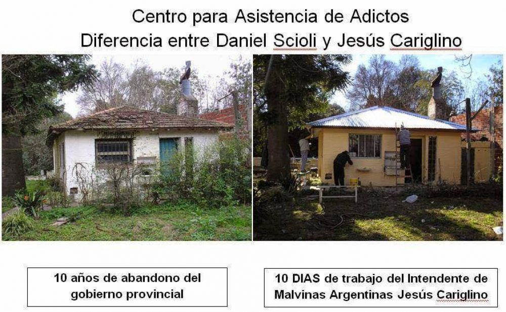 Jes�s Cariglino abrir� Centro de D�a para enfermos adictos