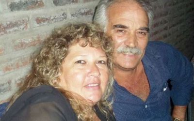 Muri� una pareja a causa de un violento choque