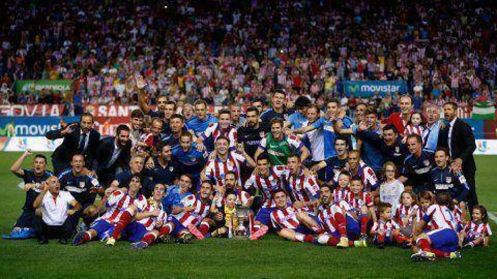 El Atltico venci al Real Madrid y se qued con la Supercopa de Espaa