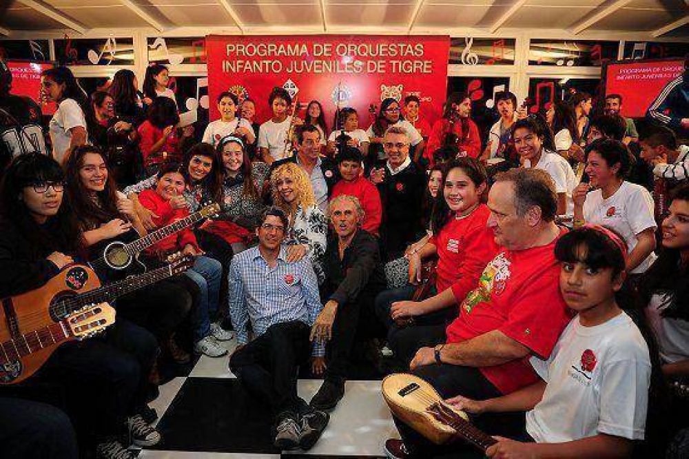 Cena solidaria a beneficio de las orquestas infanto-juveniles de Tigre