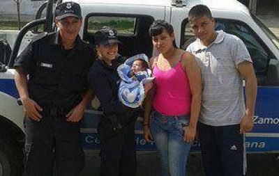 LOMAS DE ZAMORA: Milo ya est� en su casa junto a su familia