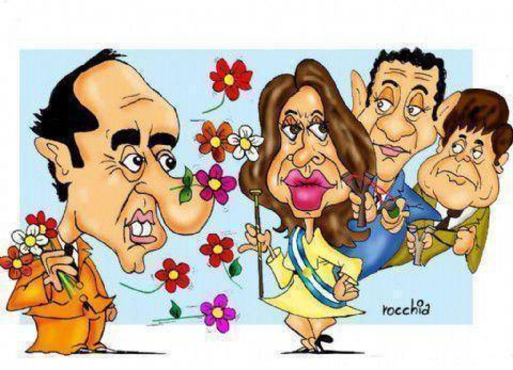 Daniel Scioli tira flores pero no deja de recibir piedrazos 