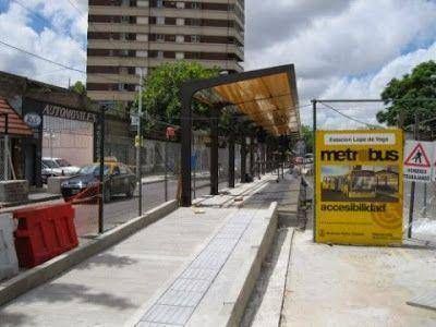 Pol�mica y debate por la llegada del Metrobus a Vicente L�pez
