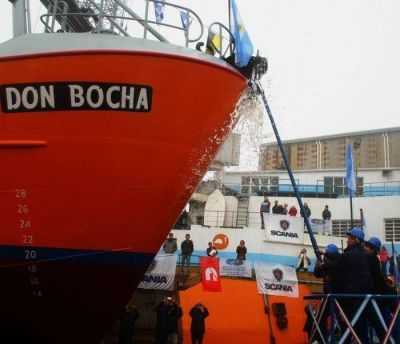 El Astillero Contessi sigue haciendo historia: bot� el �Don Bocha�, el barco 120 construido en Mar del Plata