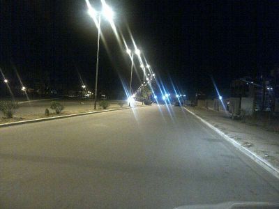 El gobierno provincial sali� a reparar luminarias en Capital