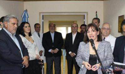 Con acento en el car�cter p�blico de la obra, inauguraron el nuevo servicio de Oncolog�a