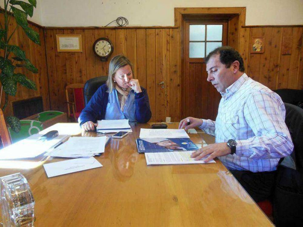Planifican acciones sociales entre la comuna y el Ministerio de Desarrollo Social de la Naci�n