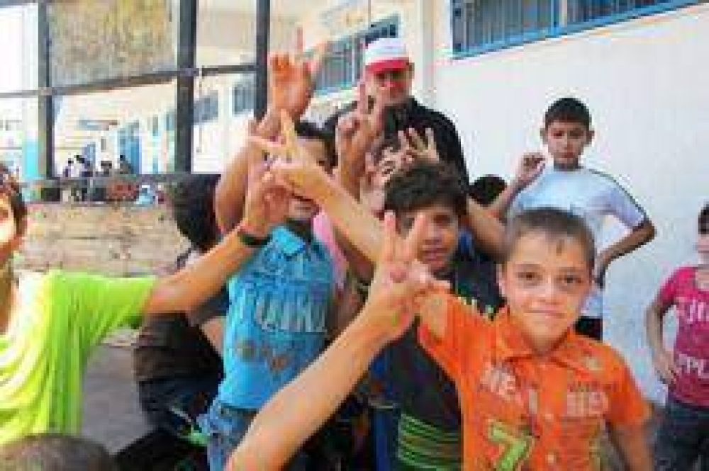 Al menos medio mill�n de chicos, afectados por el cierre de escuelas en Gaza