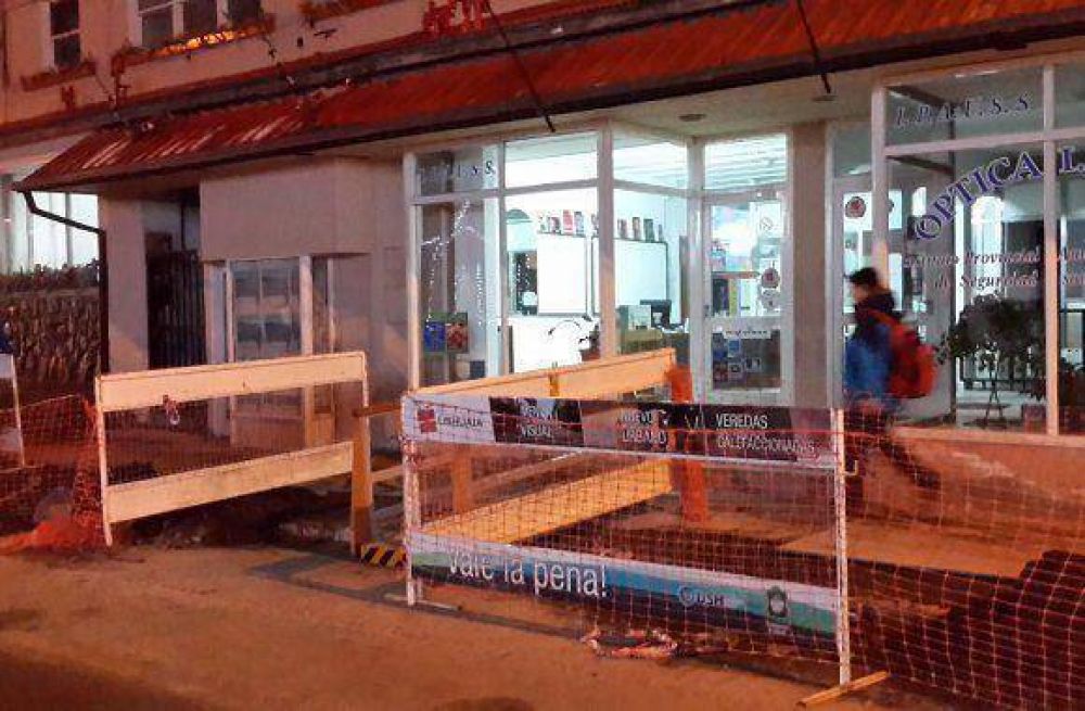 Encuentran restos arqueol�gicos en plena San Mart�n