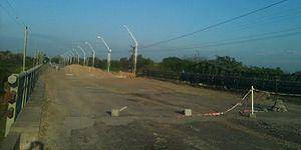 Avenida Maradona: Obra paralizada