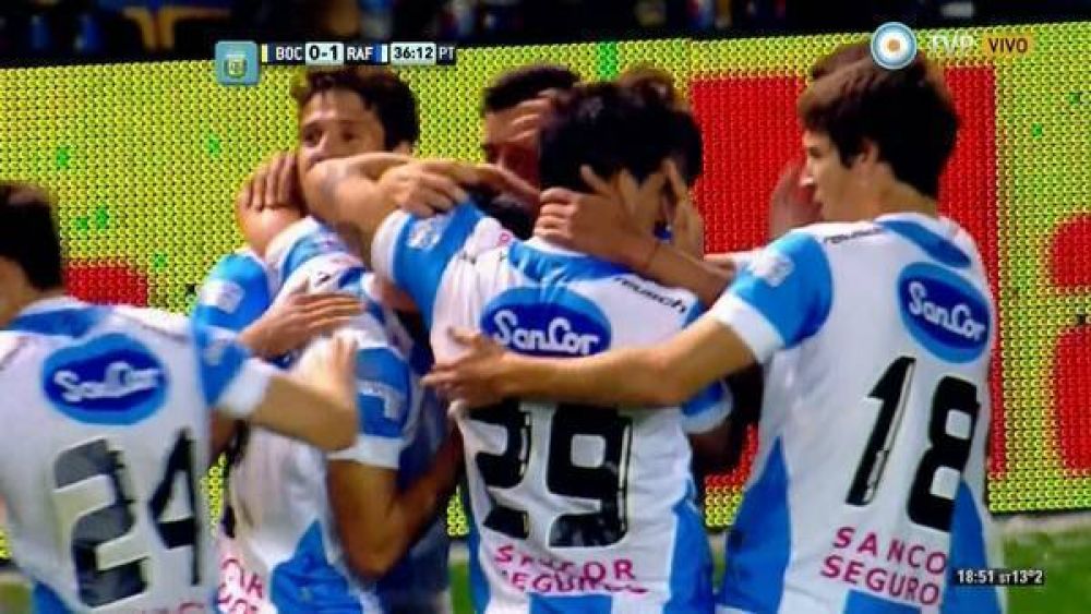 Rafaela lo gole� y Boca se fue silbado de la Bombonera