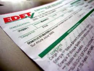 La Justicia debe establecer si Edet cobra el servicio con sobreprecios de hasta un 15%