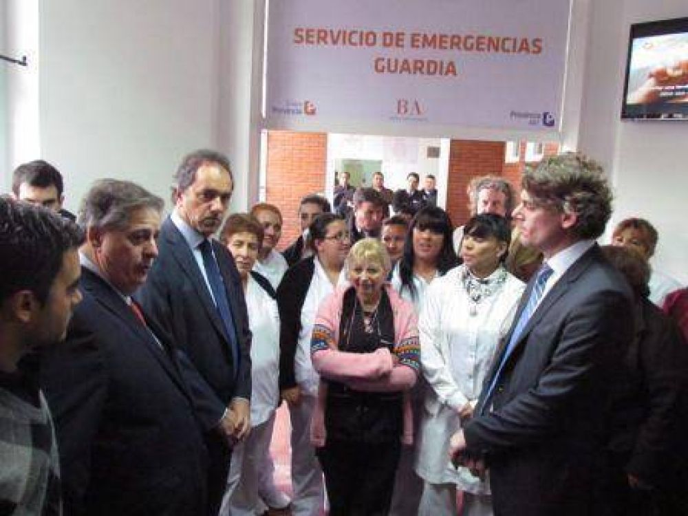 Se inaugur� la nueva guardia del hospital de Pacheco 