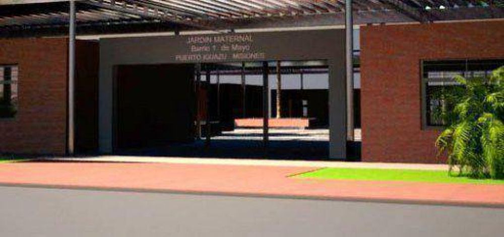 Closs inaugurar� el Jard�n Materno Infantil �Madre Teresa de Calcuta� en Puerto Iguaz�