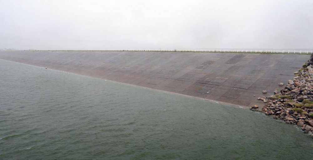 Dique Paso de las Piedras: la cota lleg� a estar 7 metros por encima de la marca de emergencia h�drica