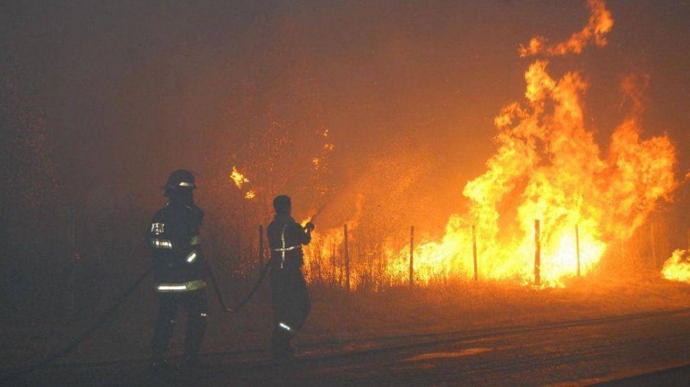 Se registraron varios incendios forestales