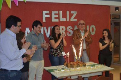 Gorosito en La Plata cena 59� aniversario del CEUS 