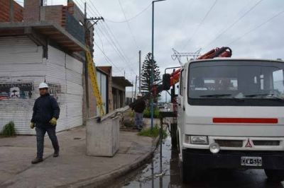 El fuerte viento provoc� cortes de luz en distintas partes de la ciudad