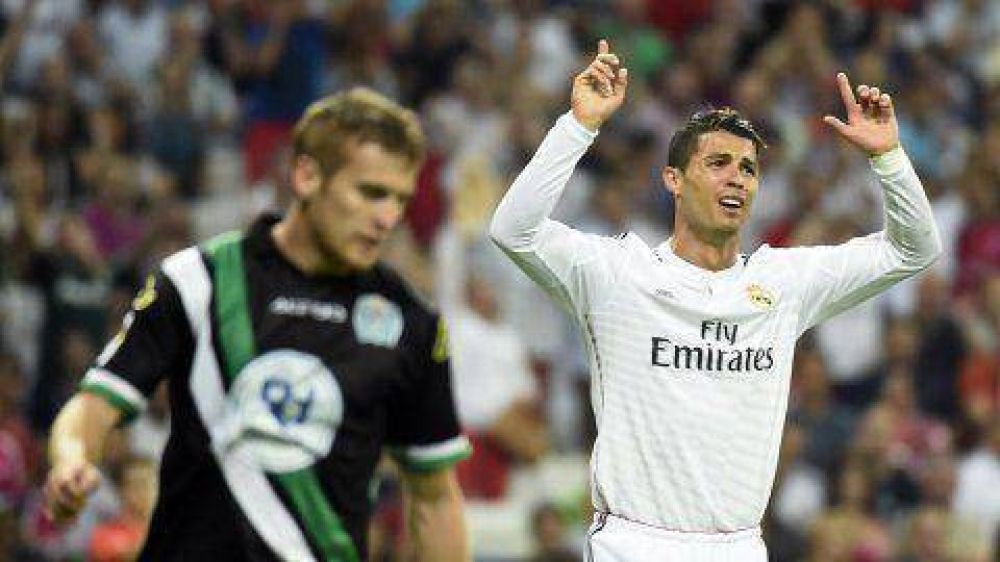 Real Madrid debut� en la Liga con un triunfo ante C�rdoba