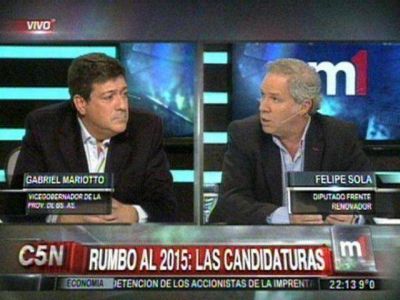 Mariotto record� que la alternativa es �liberaci�n o dependencia� y puso en evidencia el neoliberalismo del Frente Renovador