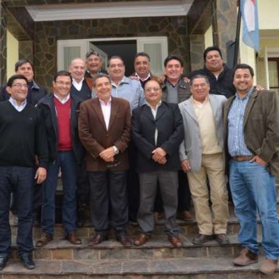 Beder recibi� a intendentes que apoyaron la gesti�n