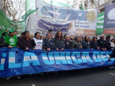 UNIDAD POPULAR ADHIERE AL PARO DE 36 HORAS DE LA CTA