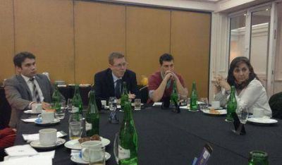 Curutchet desayun� con la comunidad pol�tica ABC