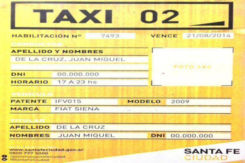 Un proyecto busca brindar seguridad a choferes y pasajeros de taxis