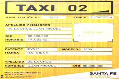 Un proyecto busca brindar seguridad a choferes y pasajeros de taxis