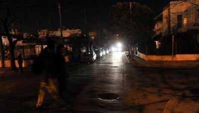 Reaparecieron las quejas por las falencias del alumbrado p�blico