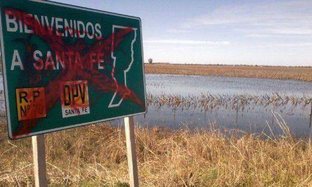 En�rgica protesta de productores por la falta de obra