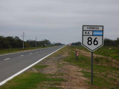 INSFRAN INAUGURA MA�ANA NUEVO TRAMO DE PAVIMENTO SOBRE LA RUTA NACIONAL 86