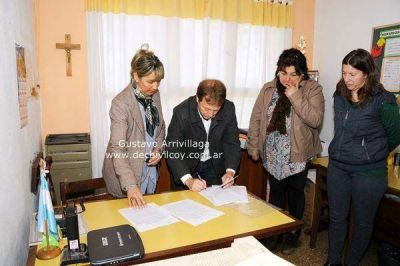 Jard�n de Infantes N� 906: Convenio por obra de cloacas
