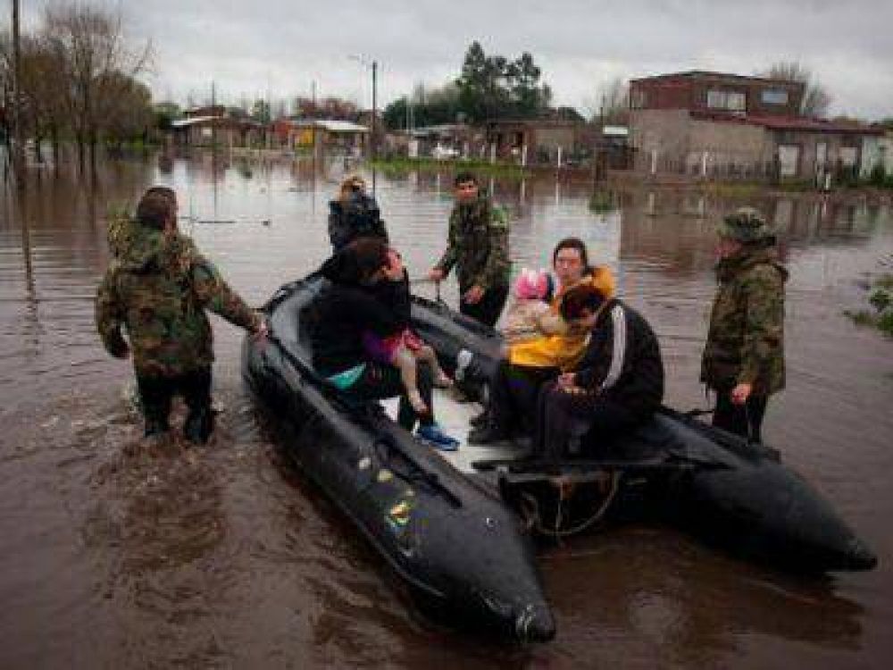 Luego del temporal, la solidaridad