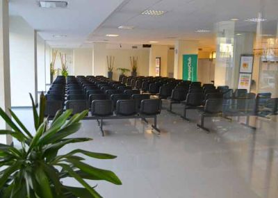 El paro se sinti� s�lo en algunos sectores