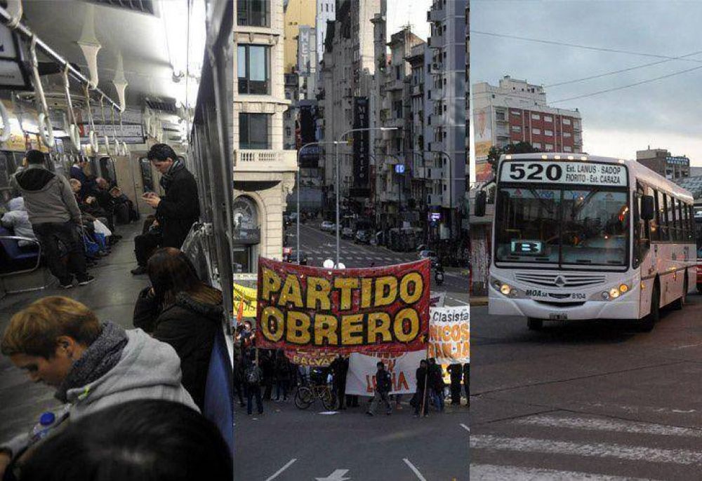 Los dos paros: la grieta entre el relato oficial y la gesta del sindicalismo opositor