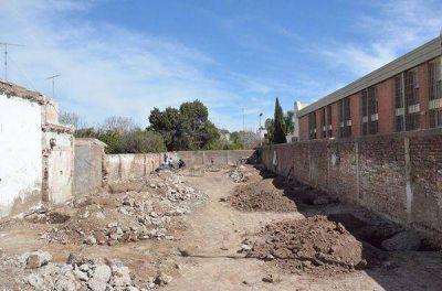 Hallaron restos �seos en un sitio donde har�n un edificio
