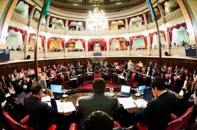 Con Diputados de paro, el Senado le gan� y vot� el boleto educativo