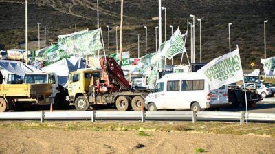 Taboada lanz� su candidatura en medio del paro