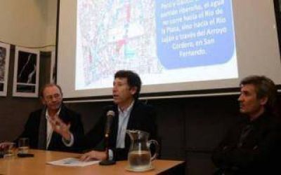 Posse expuso en La Plata sobre obras hidr�ulicas