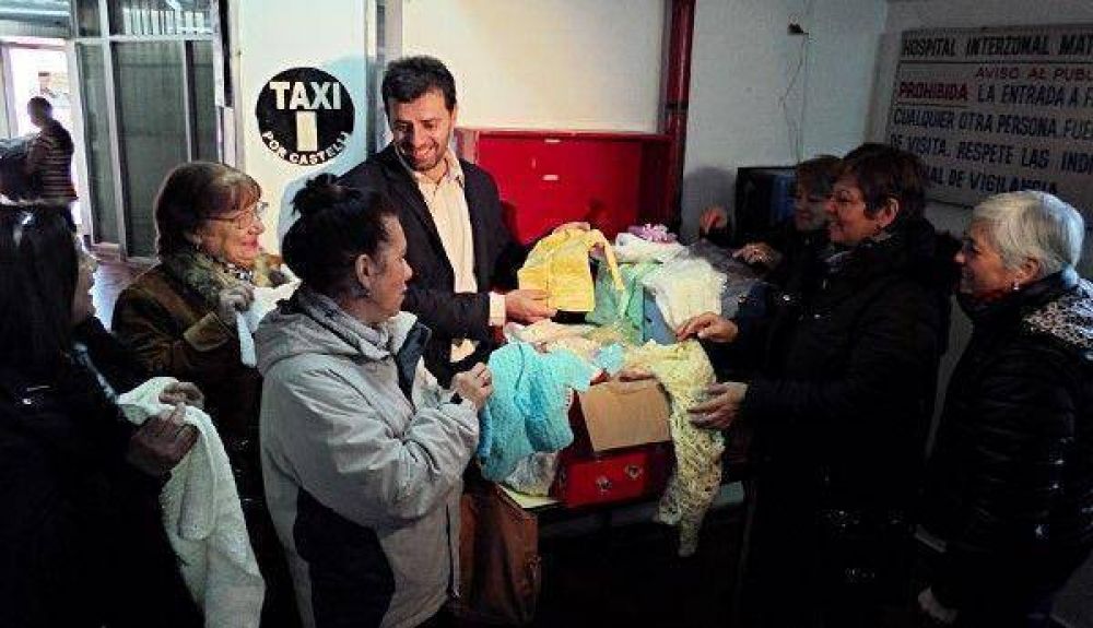 ACCIONES SOLIDARIAS DE PAMI EN EL HOSPITAL MATERNO INFANTIL