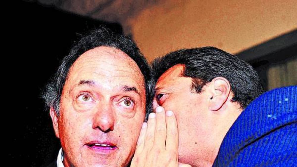 Massa y Scioli juntos, el dif�cil sue�o de los caciques del PJ para retener el poder