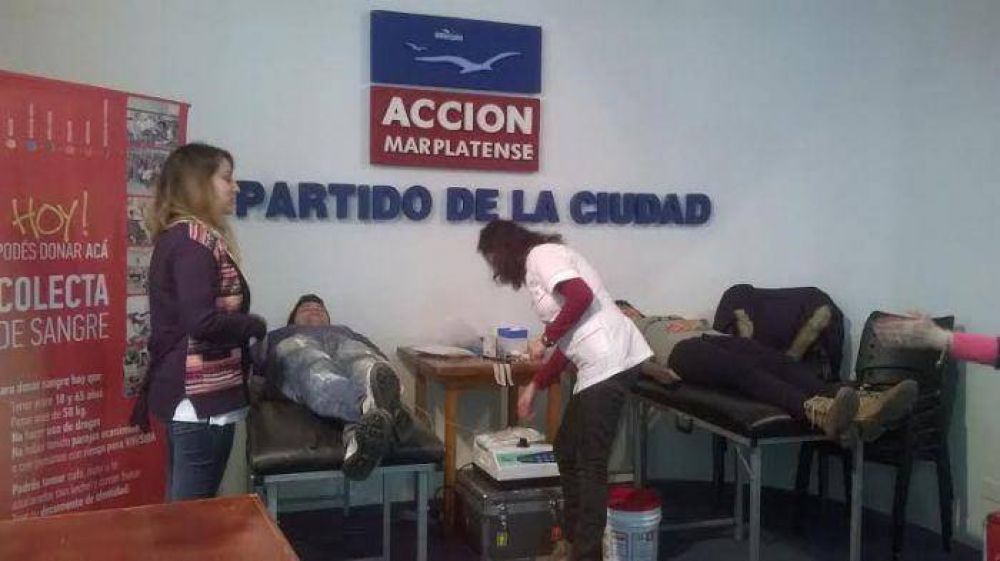 Nueva jornada de Donaci�n de Sangre en la Fundaci�n Acci�n Marplatense 
