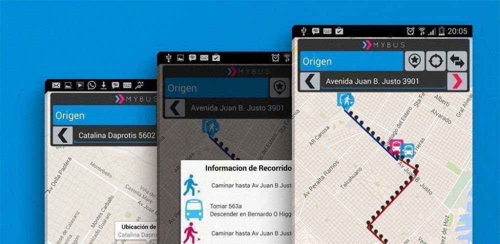Mybus, ahora en el celular