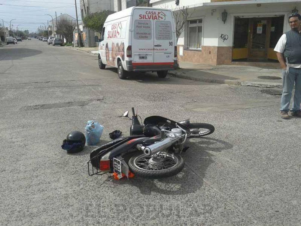 Accidente en Mariano Moreno